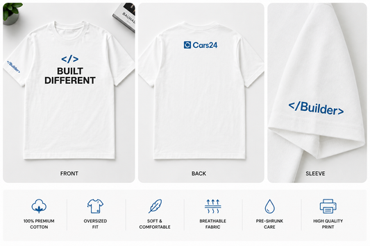 Built Different Oversized Tee