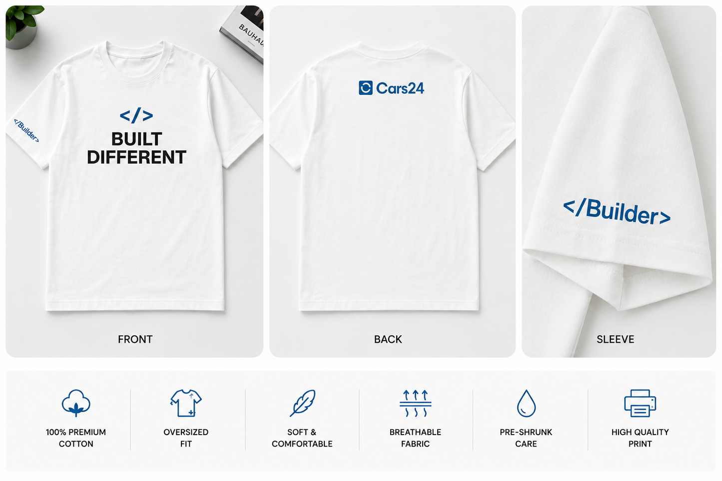 Built Different Oversized Tee