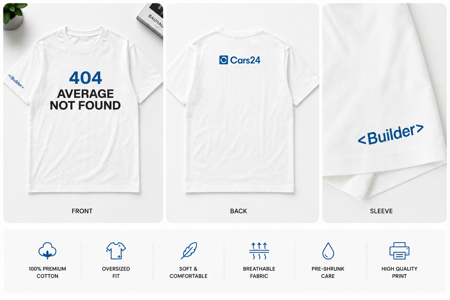 404: Average Not Found Oversized  Tee