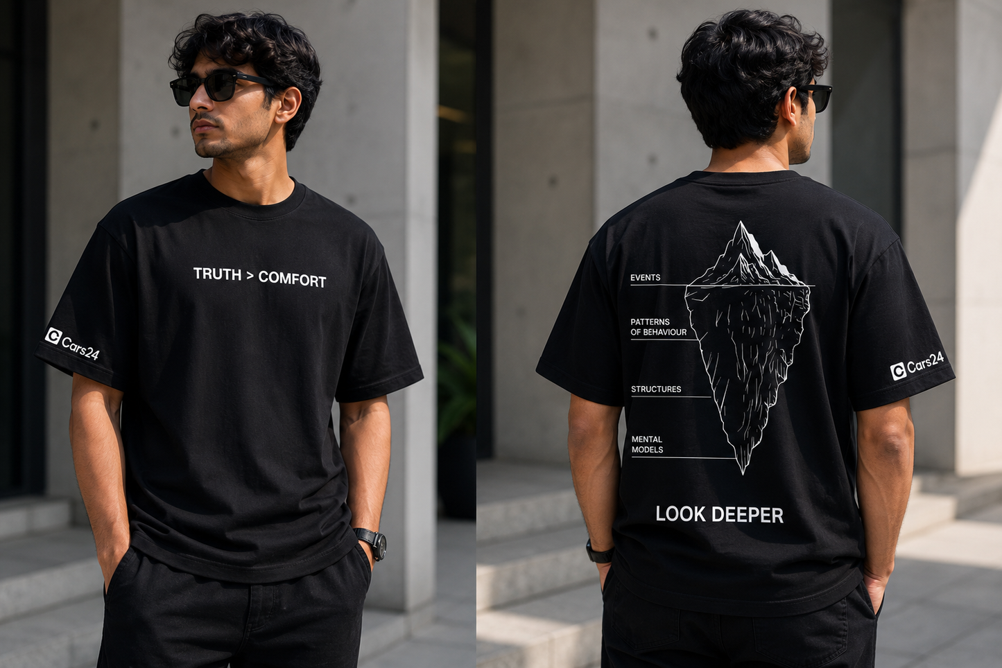 Truth > Comfort Oversized Graphic Tee